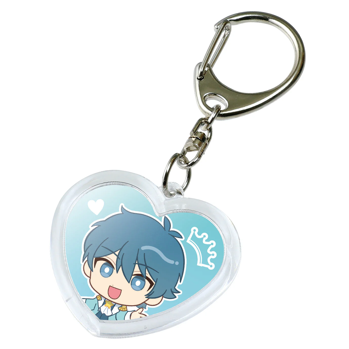 Clear key holder heart type - Image 2