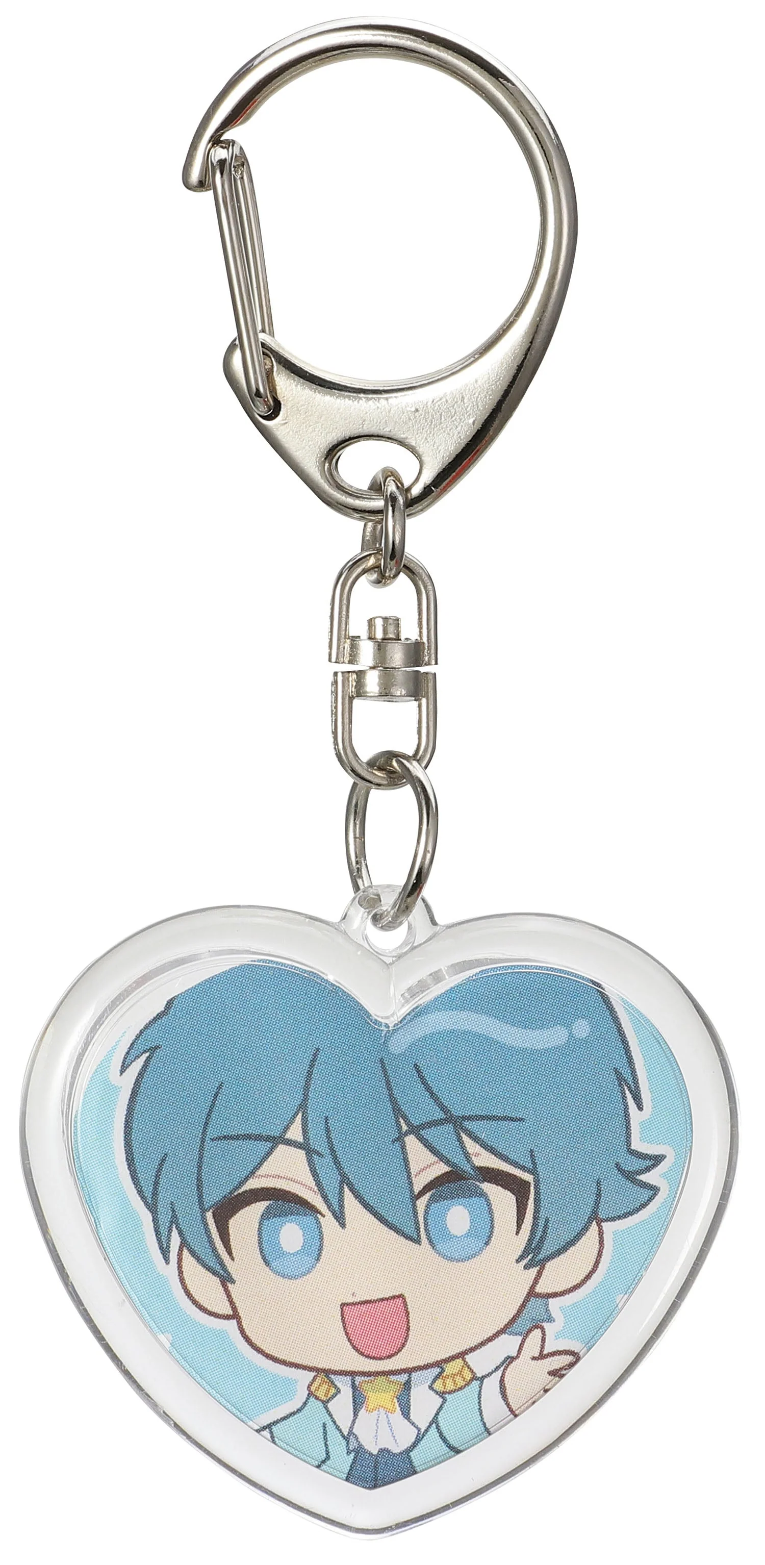 Clear key holder heart type - Image 4