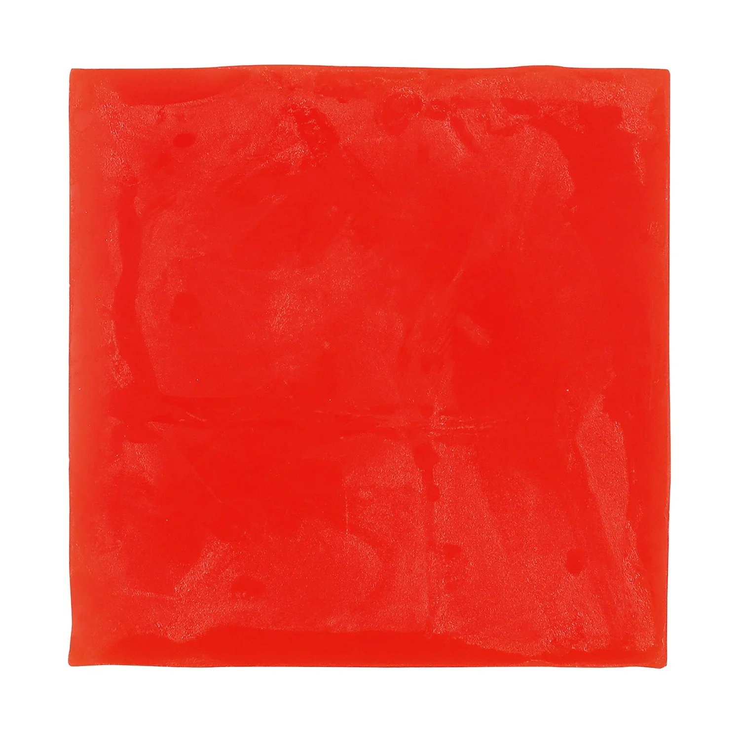 Clay candle sheet red
