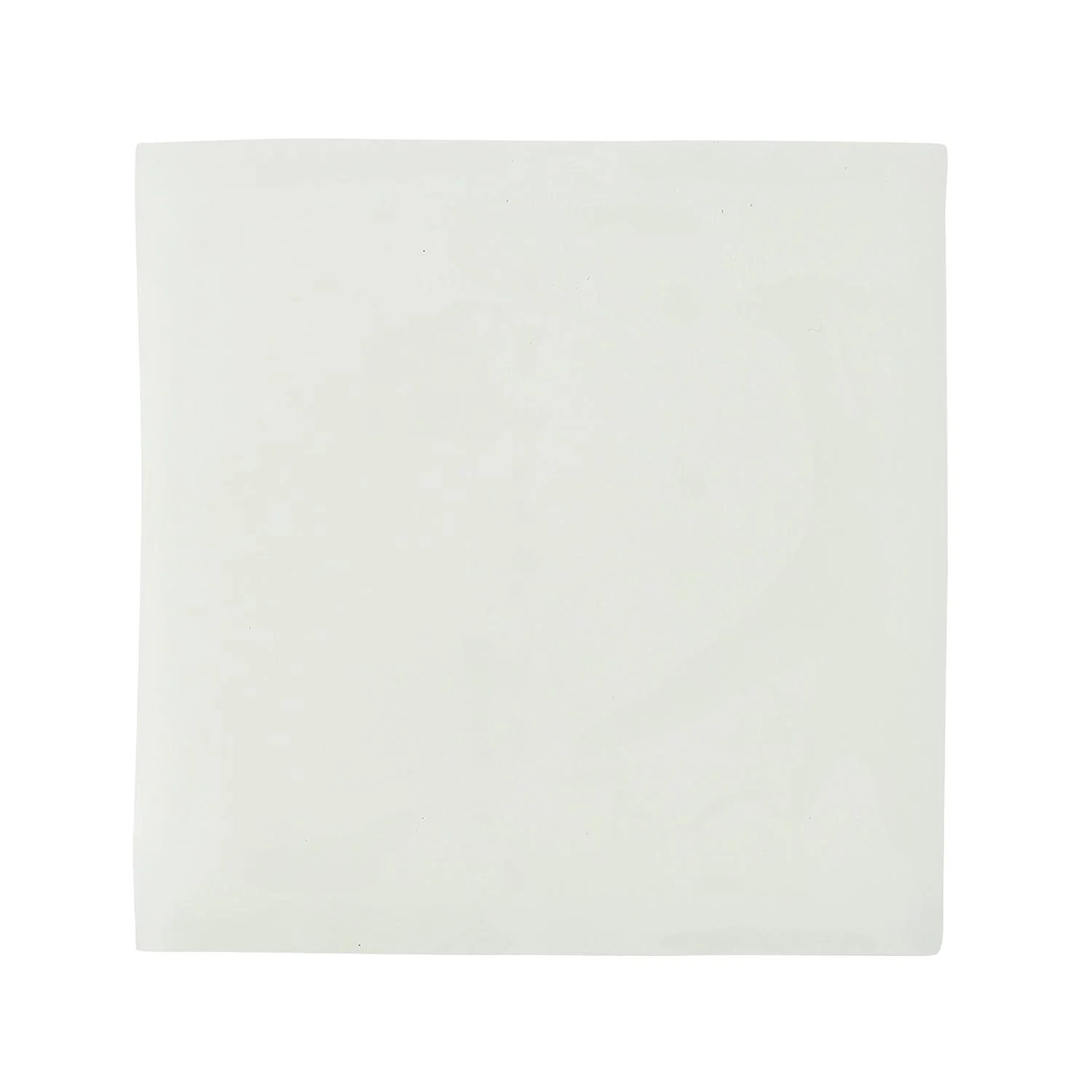 Clay candle sheet white