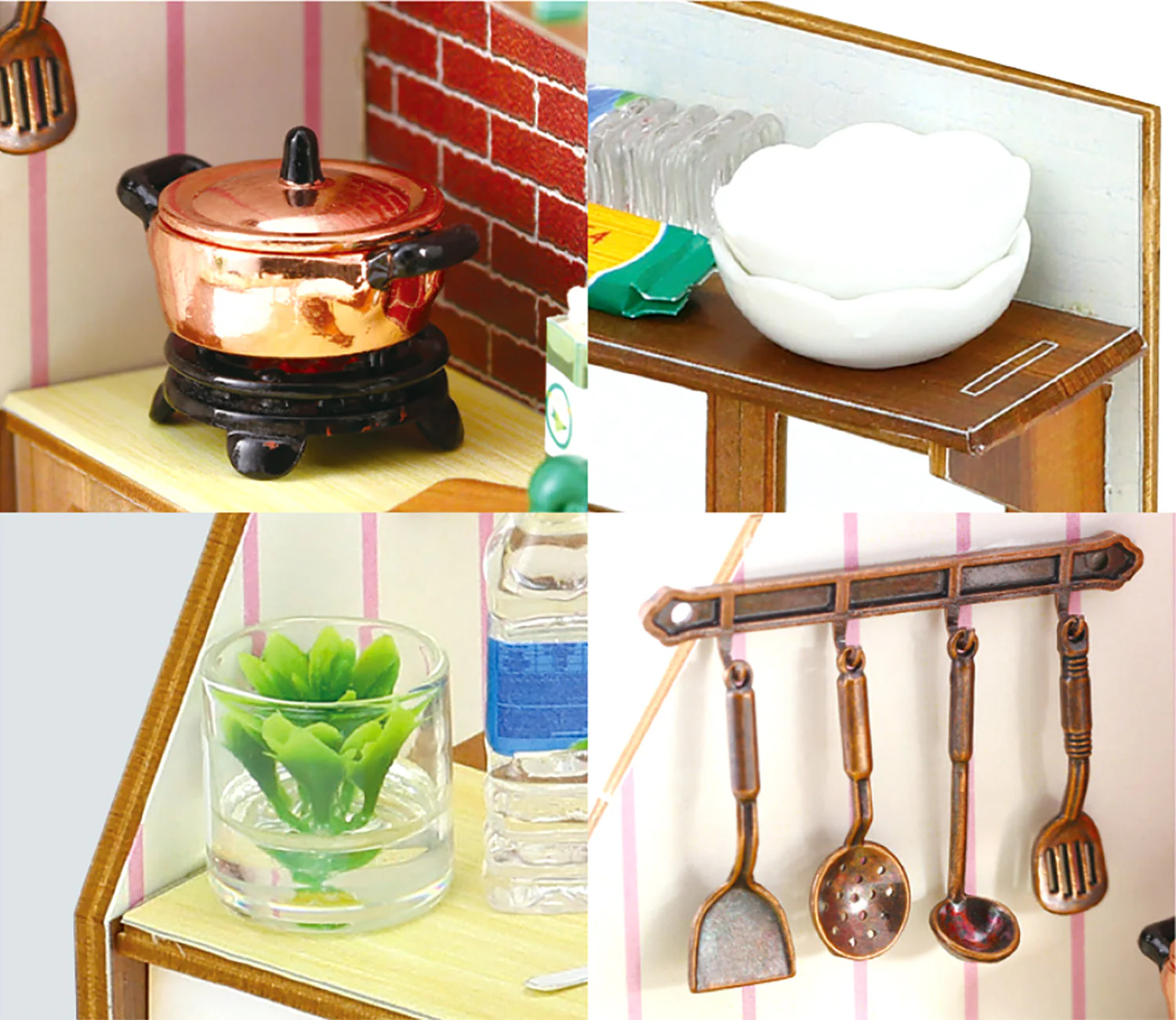 Miniature Kitchen Pasta Lunch - Image 5