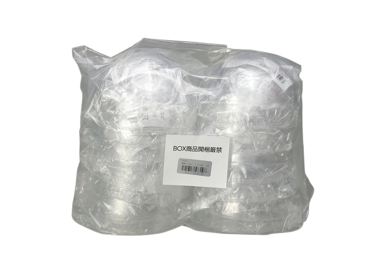 With transparent capsule holder φ100mm 10 pieces