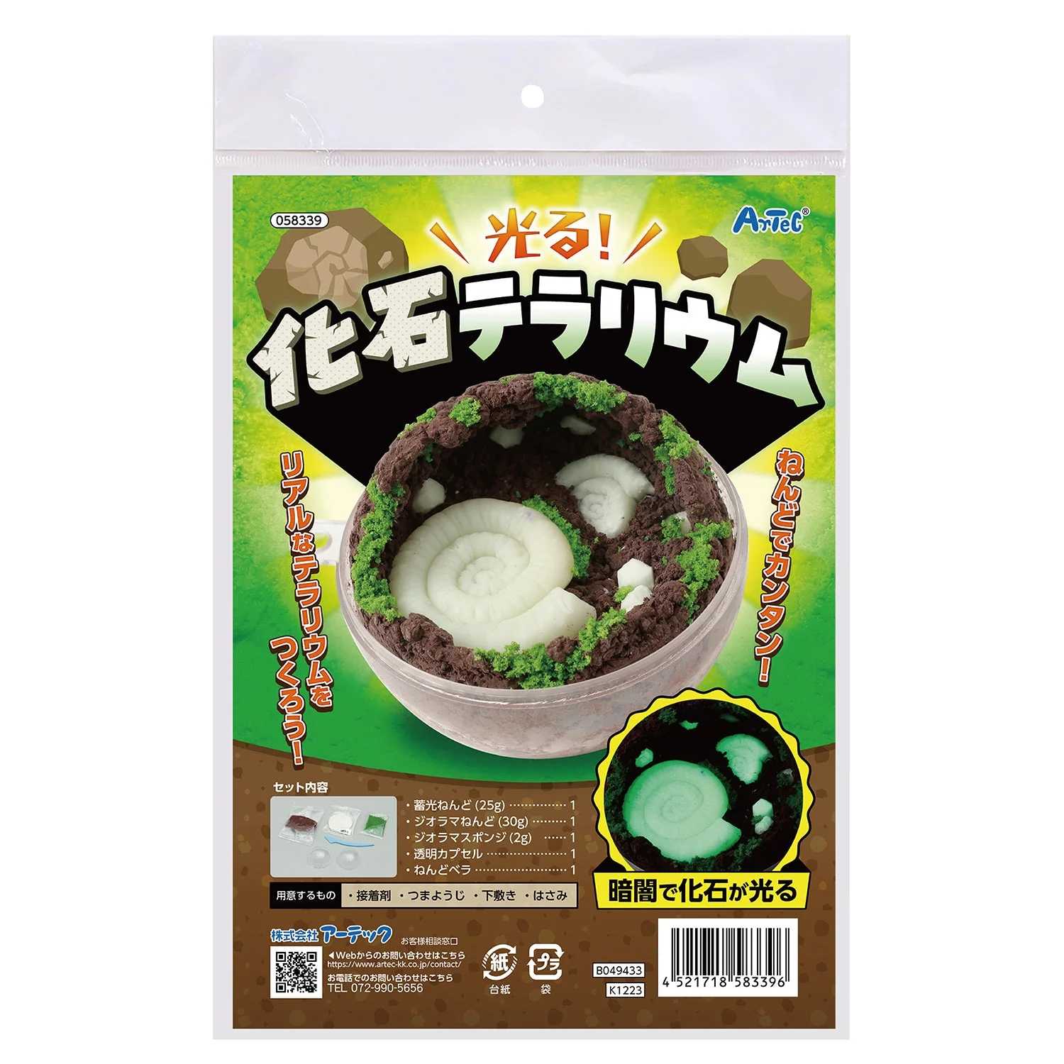 fossil terrarium