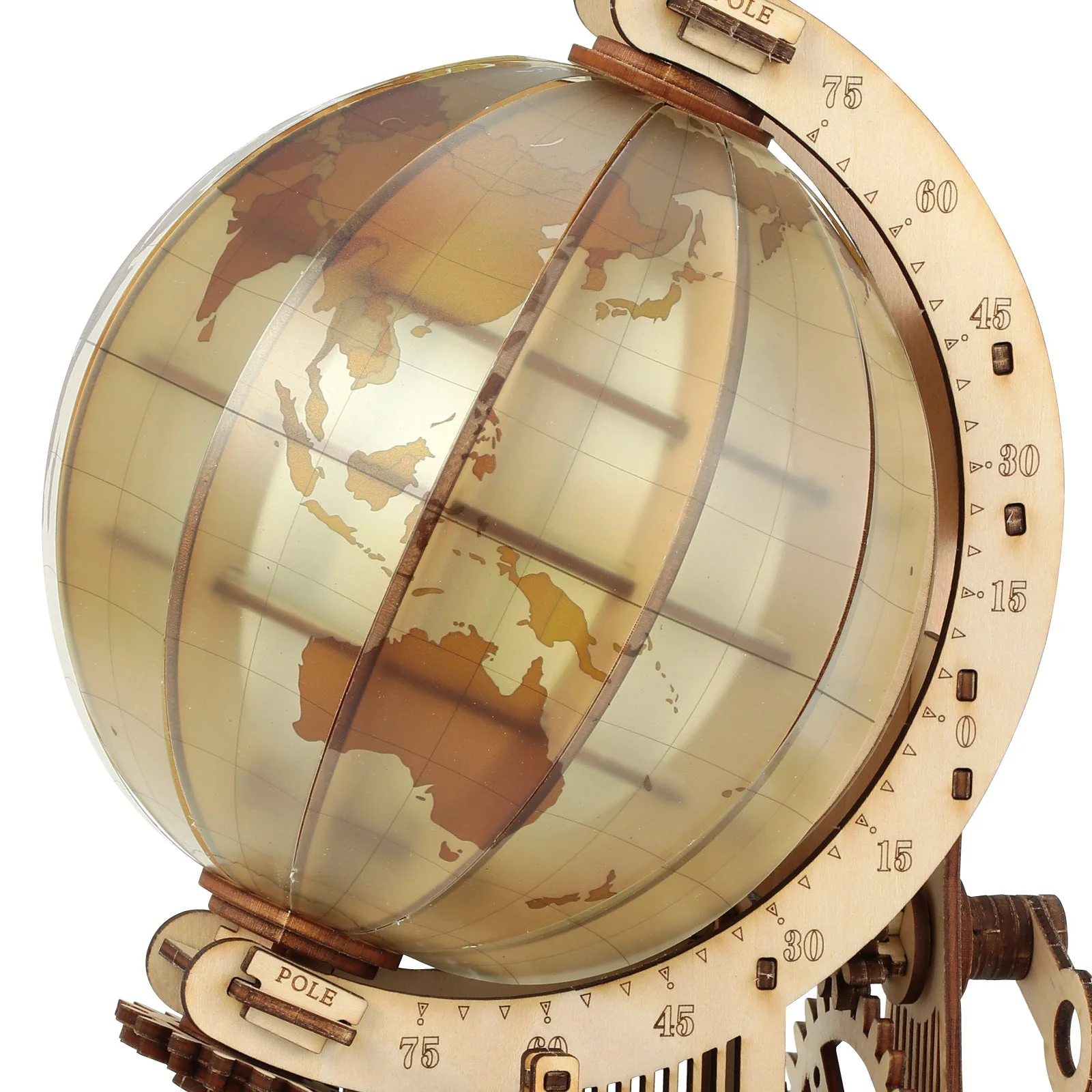 Wood puzzle globe - Image 8