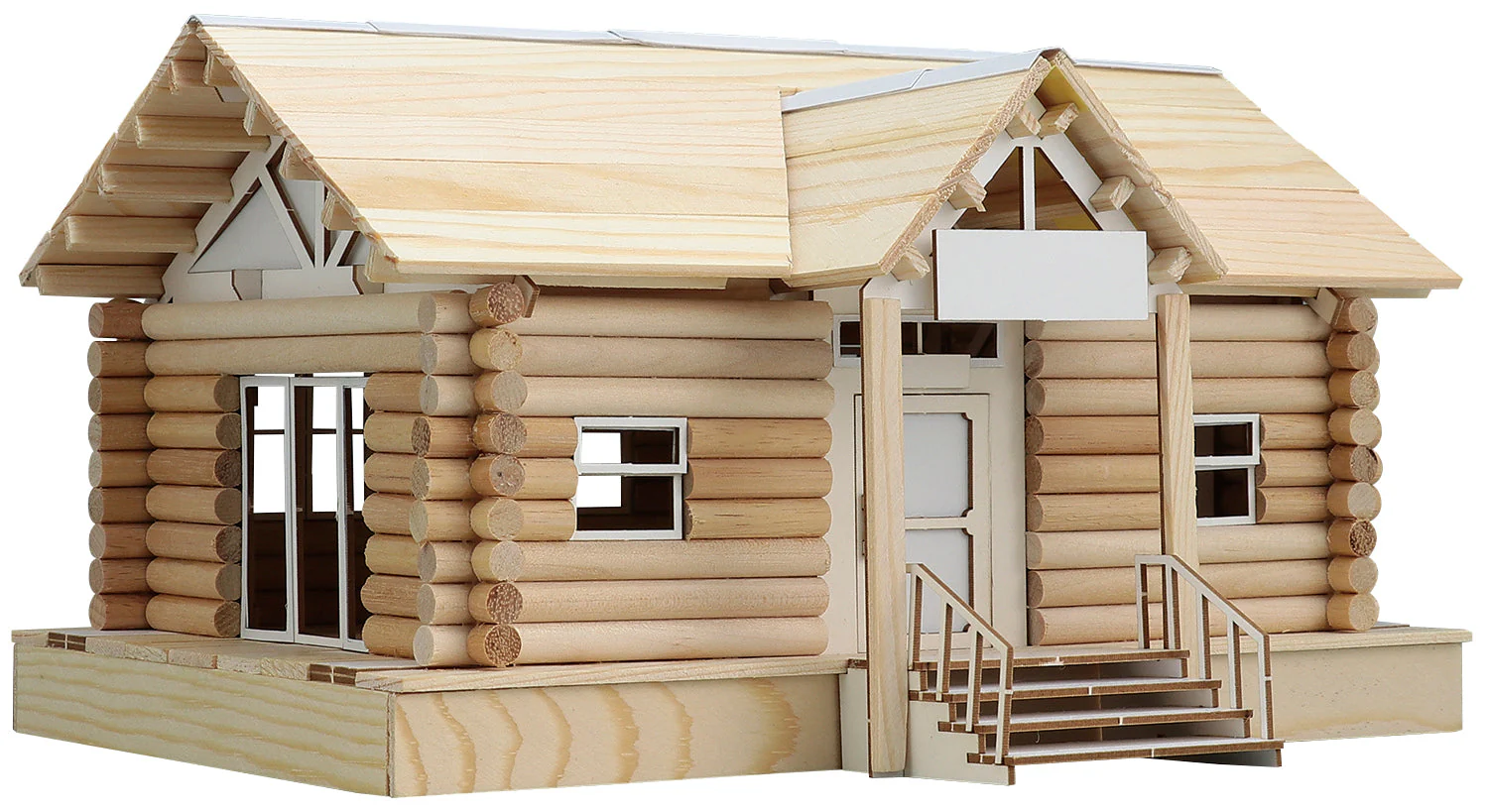 Wood model series log house