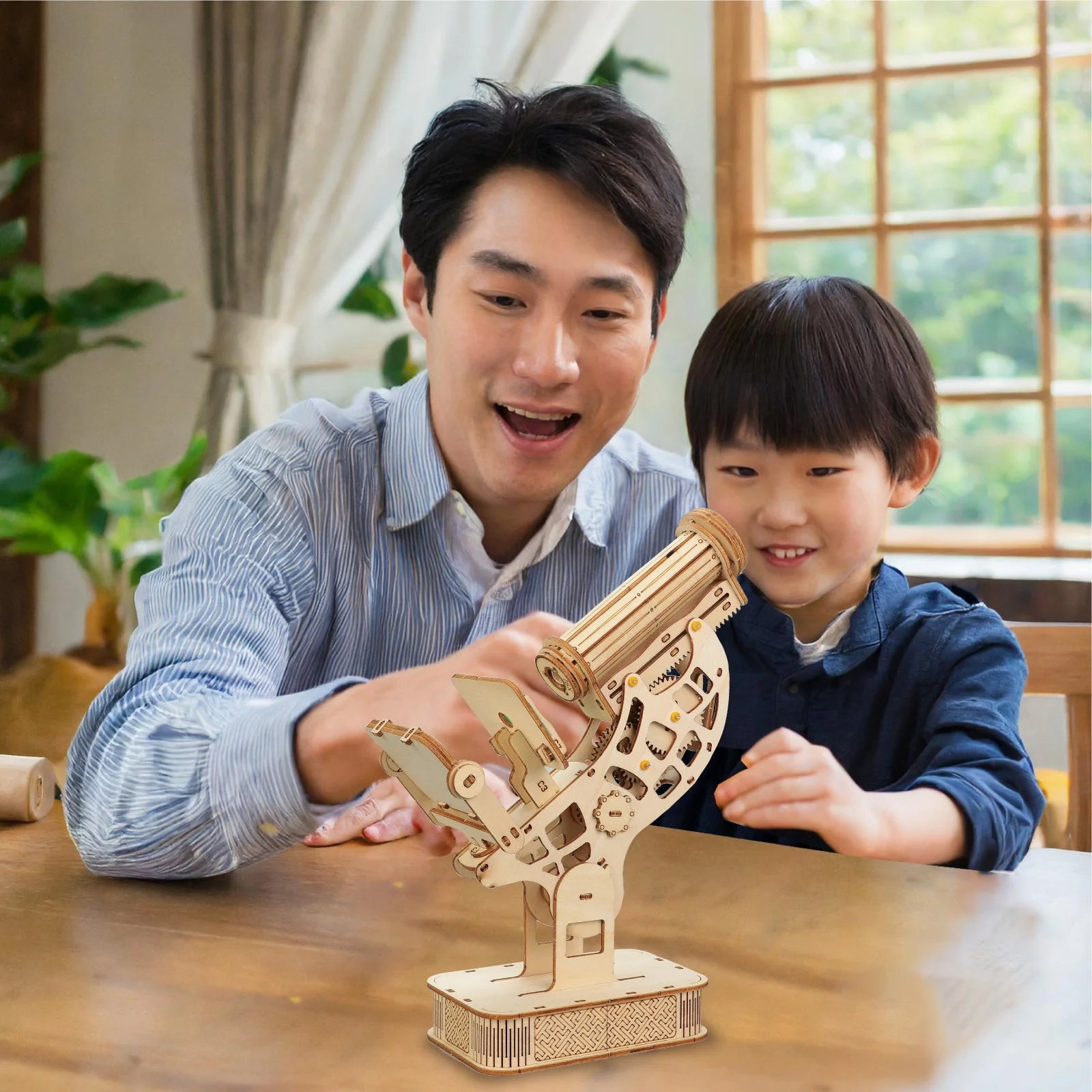 wooden microscope craft kit - Image 5