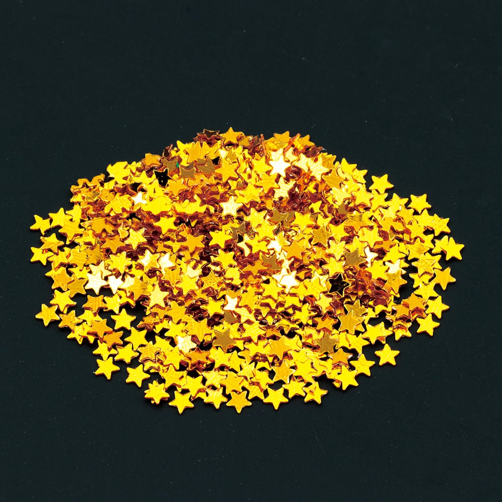 Hologram glitter 1g star gold
