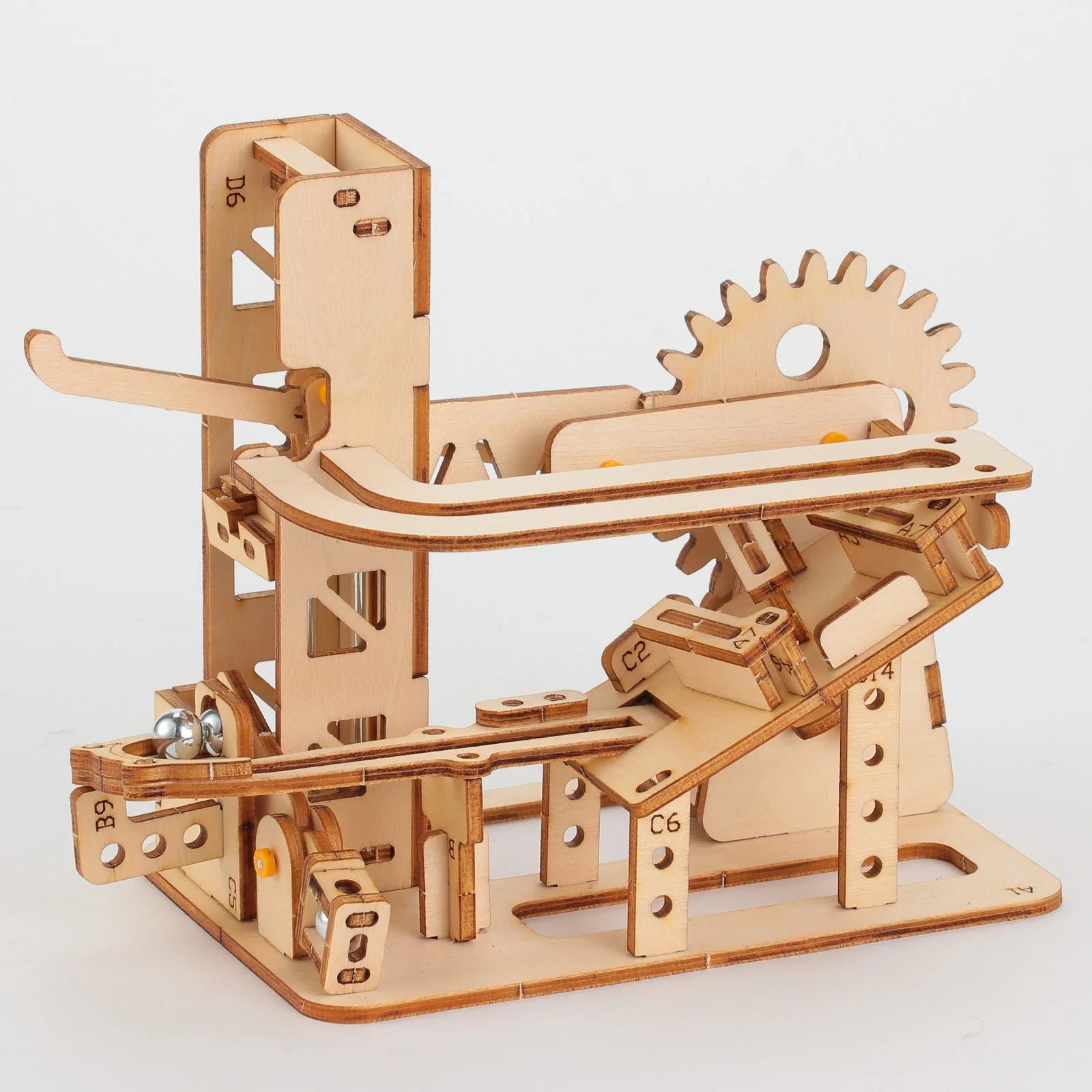 Wooden elevator coaster craft kit - Image 9