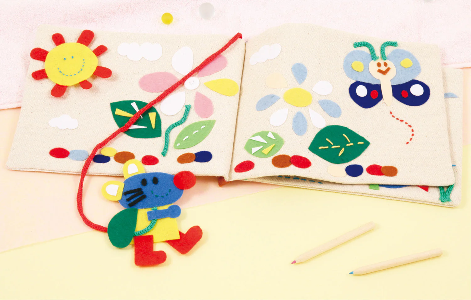 Making basic sewing easy cloth picture book