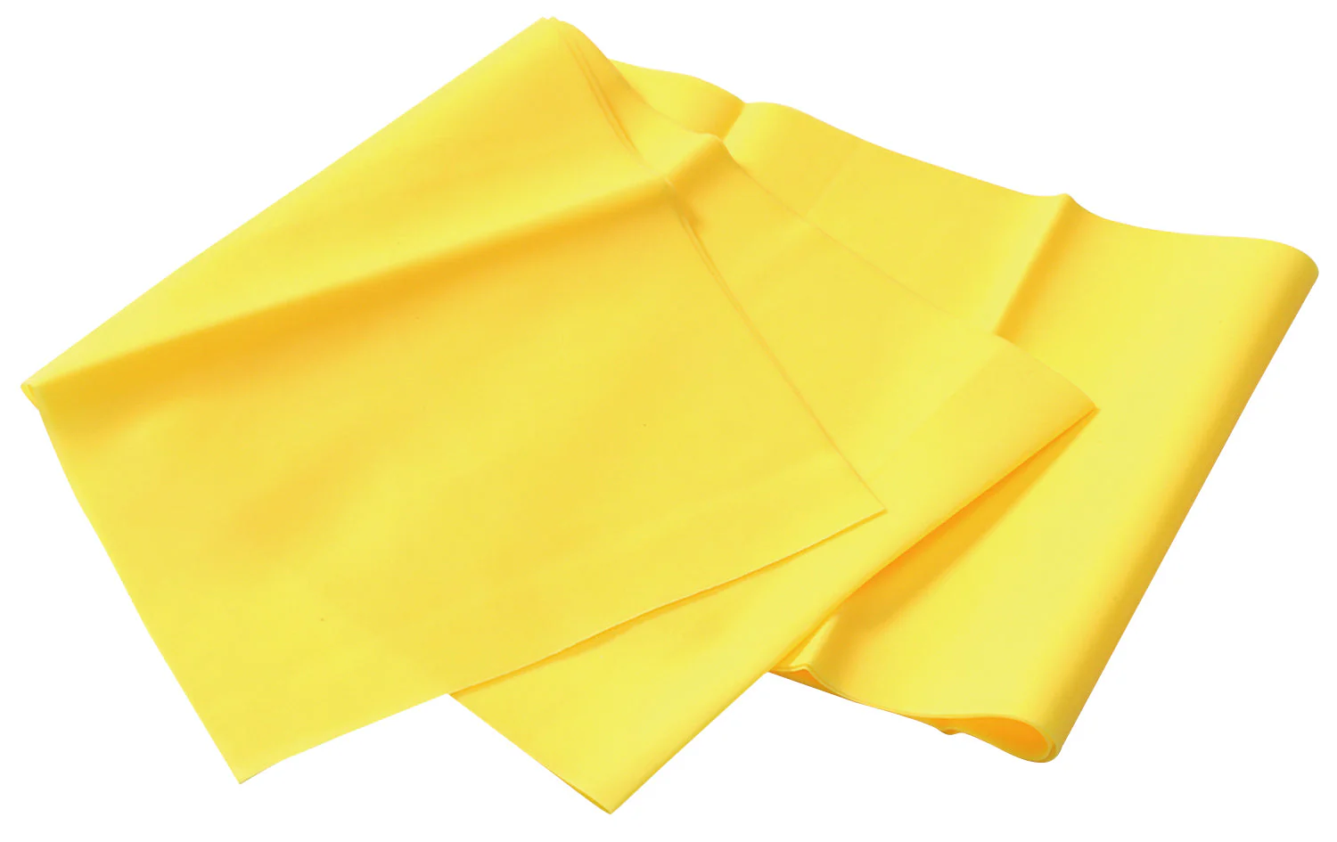 Rubber band tube for training yellow