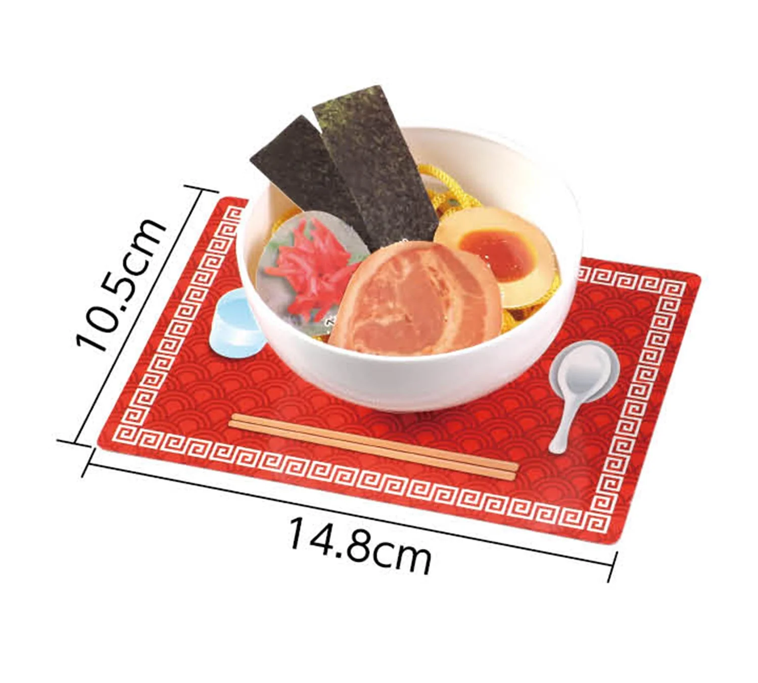 A fun set of ramen noodles made by the shop - Image 5