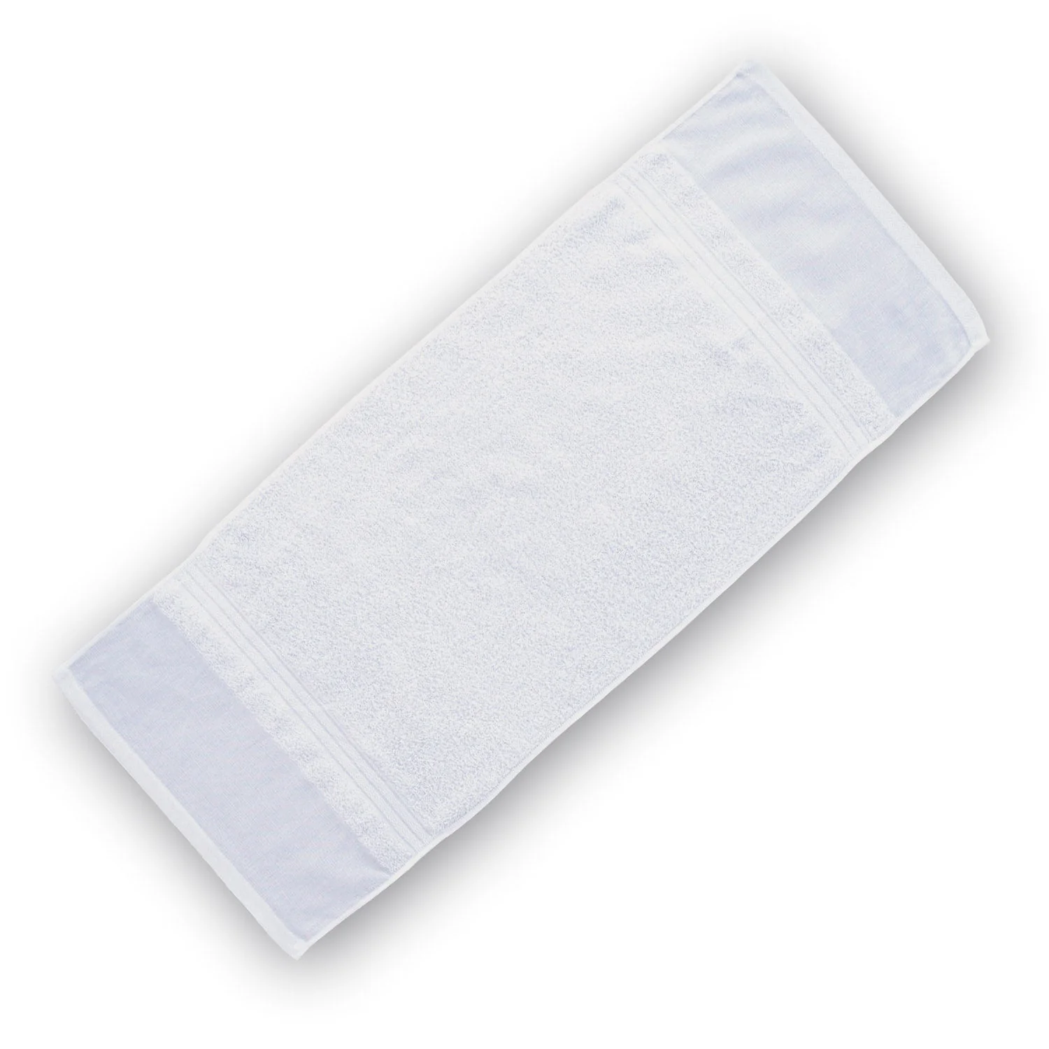 Pure white towel thin