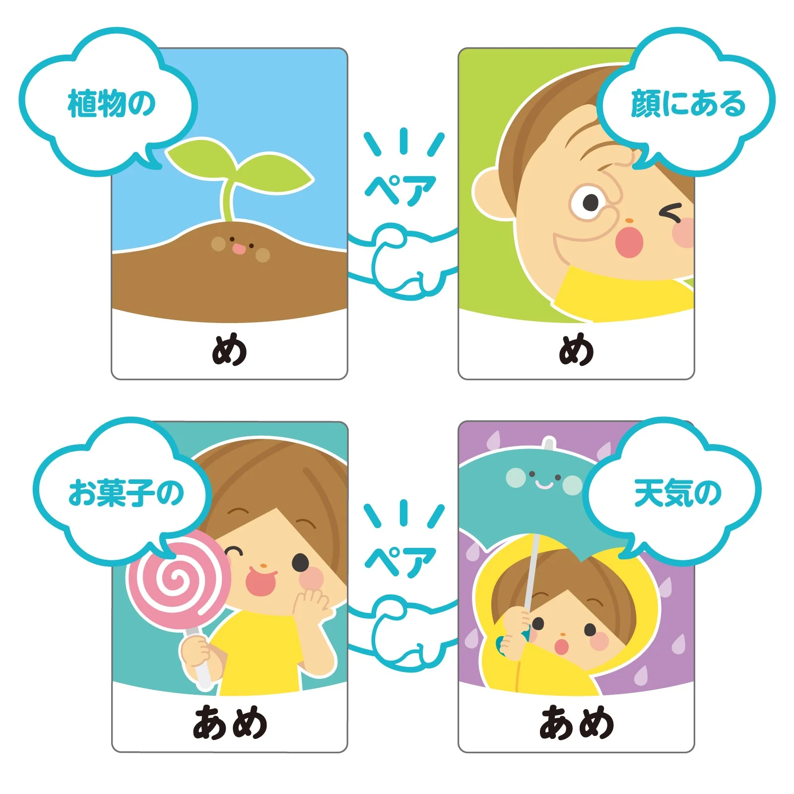 Same word card game - Image 3