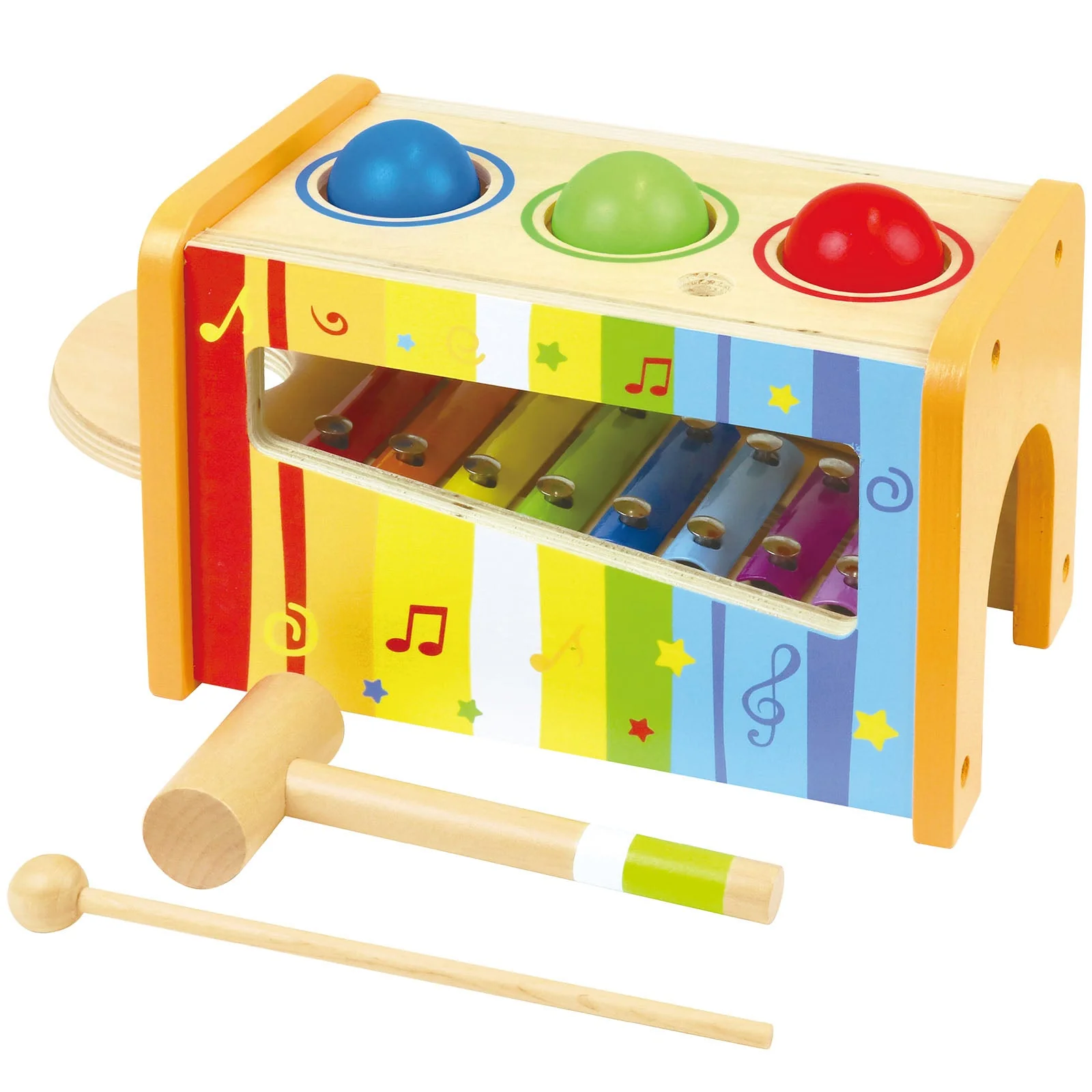 wooden tonton glockenspiel