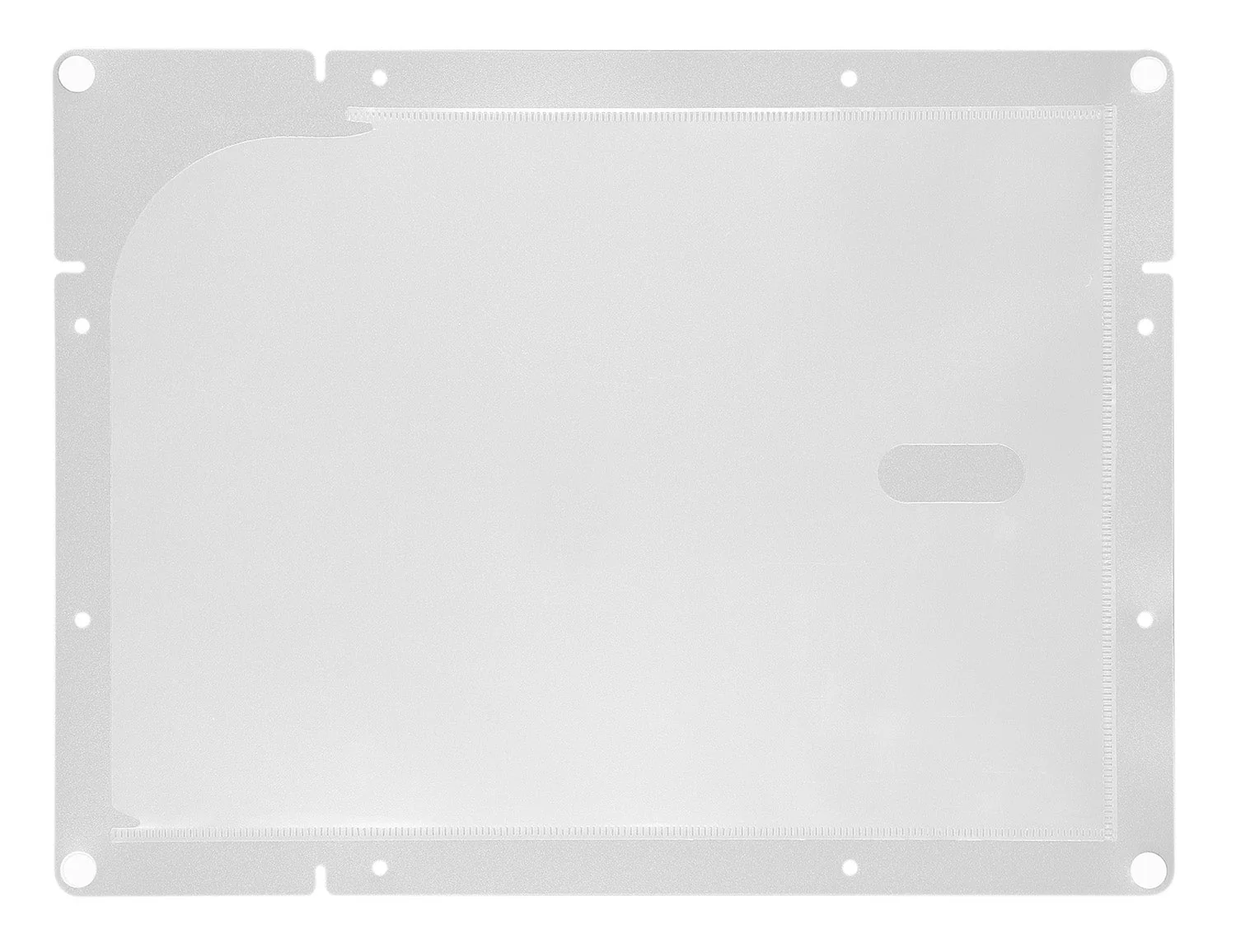 Vertical and horizontal connected bulletin board holder A4 clear