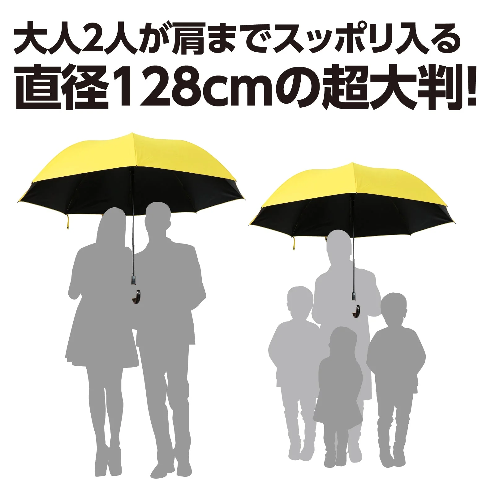 Large umbrella navy - Image 6