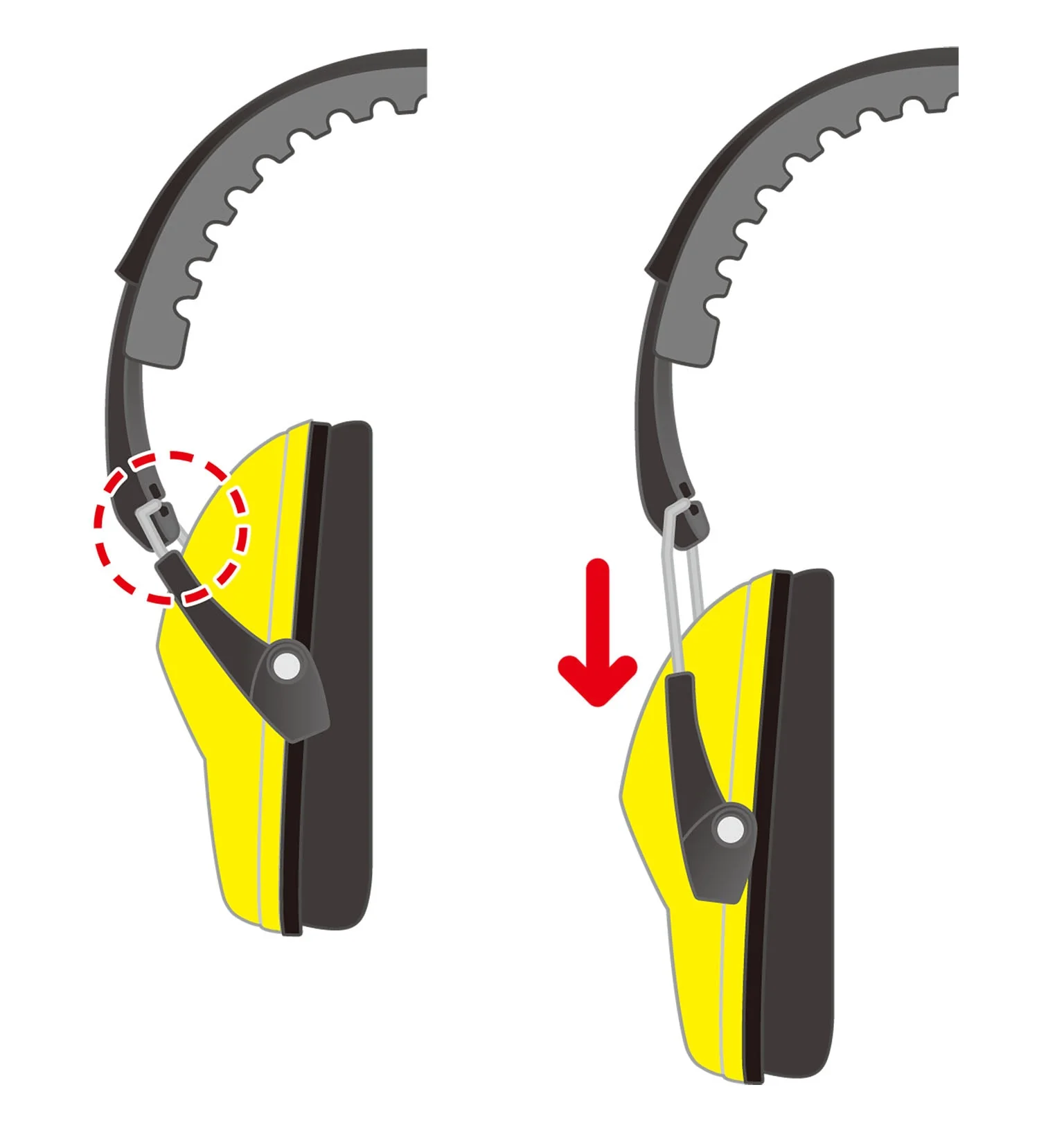 Eyemuff yellow - Image 4