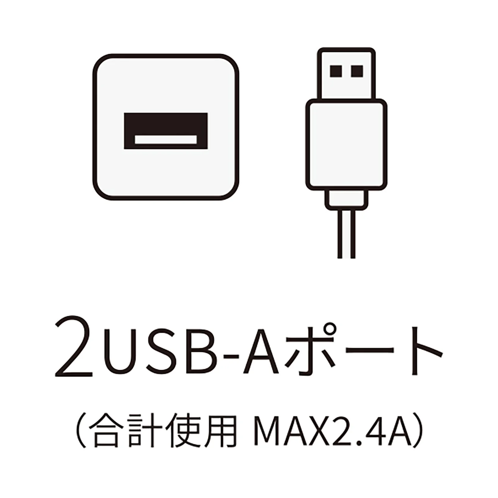 Extension cord with USB port - Image 3