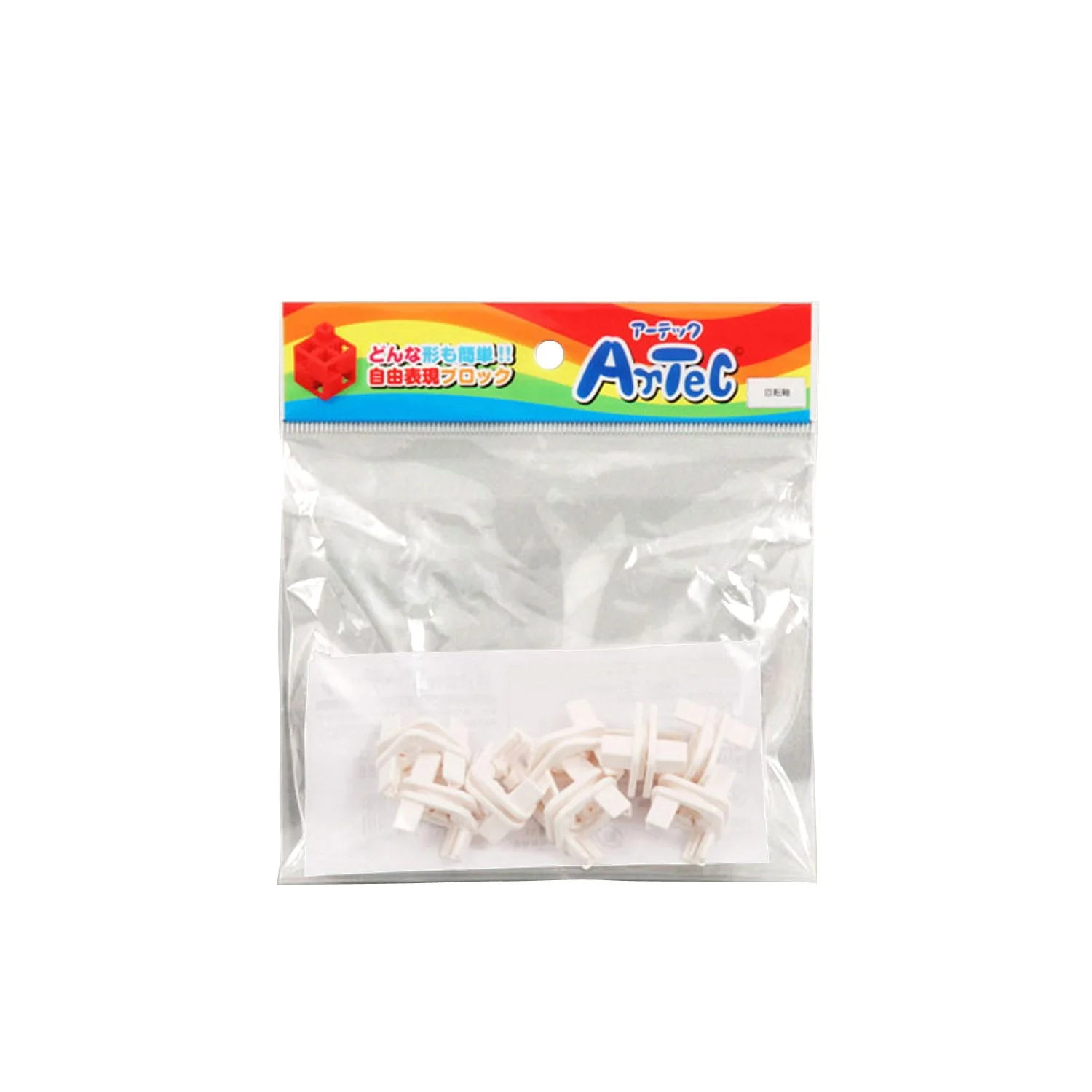 Artec block rotation axis 8P white