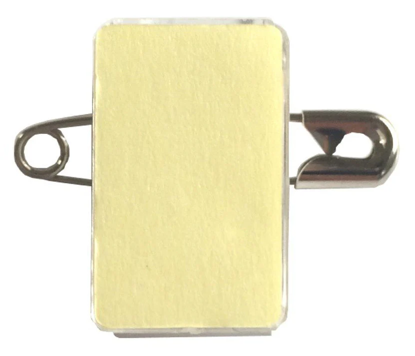 Pack of 20 metal clickies with tape - Image 3