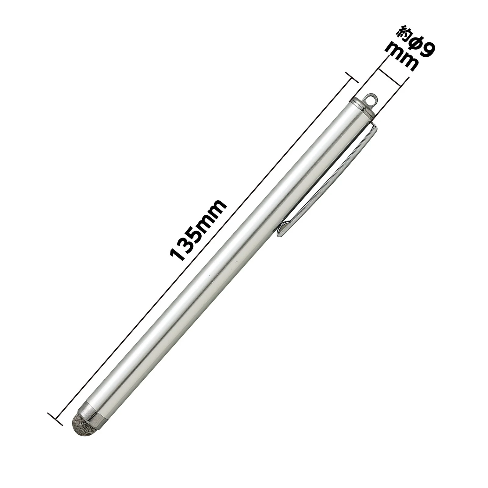 Liquid crystal touch pen conductive fiber type (silver) - Image 6