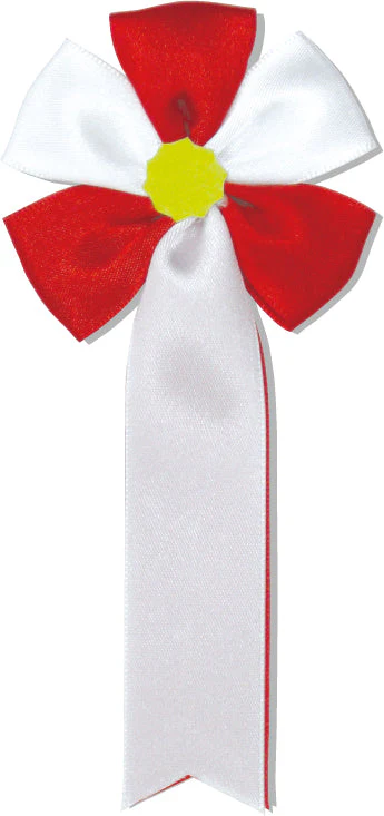 Chest ribbon (five directions) red
