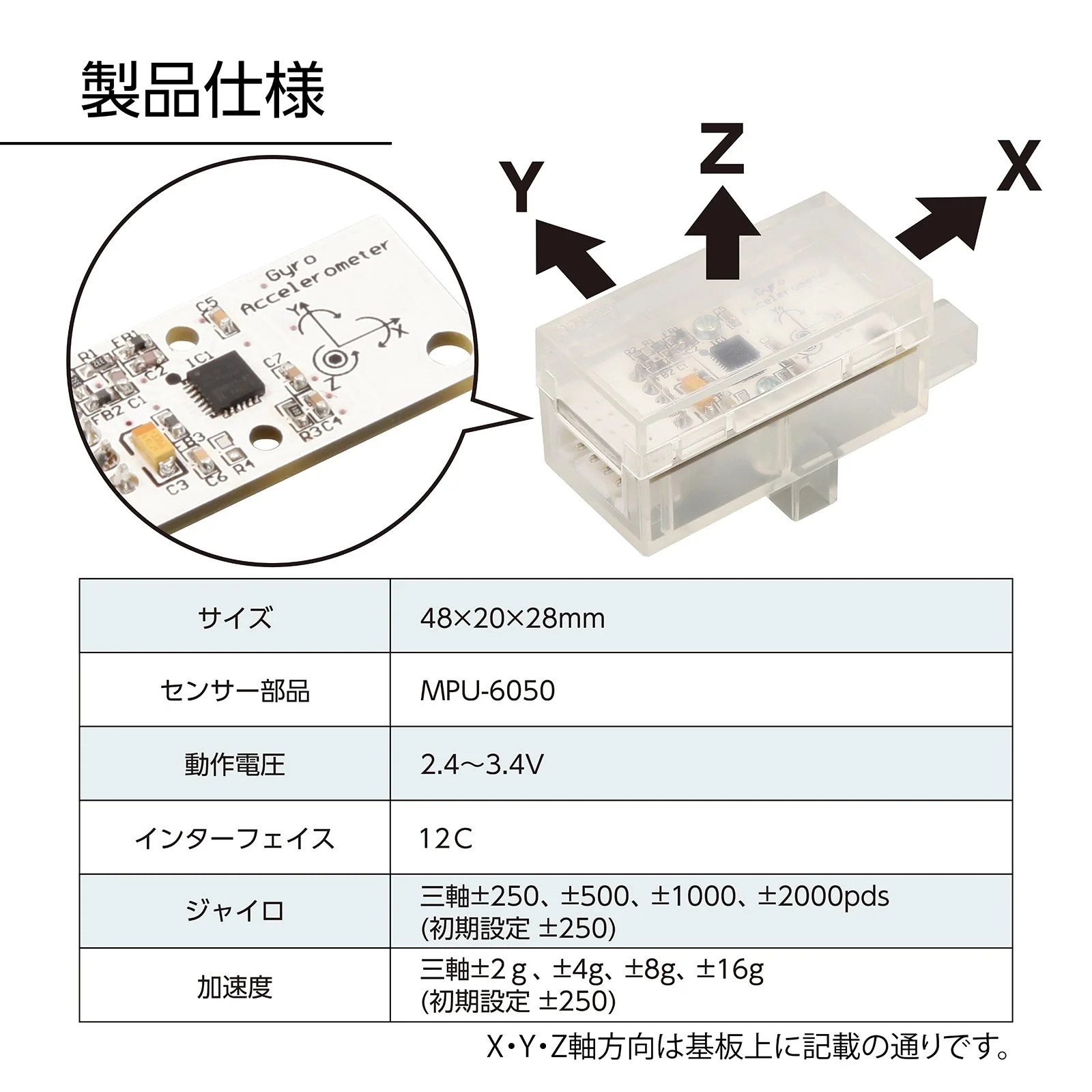 Gyro/acceleration sensor for robots - Image 6