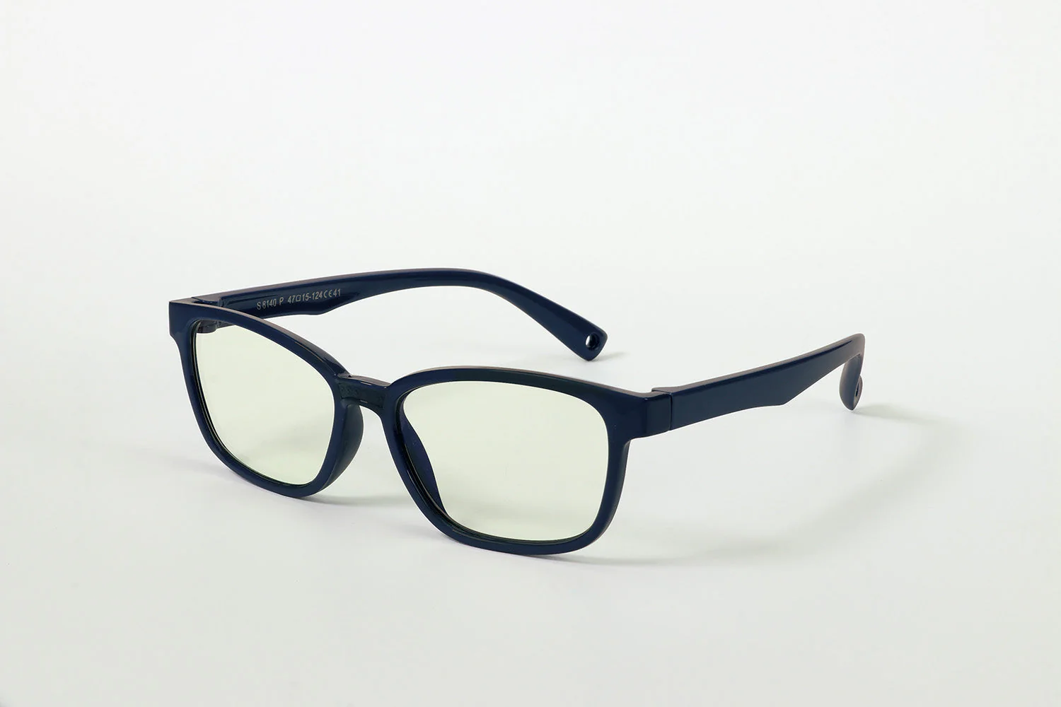 Blue light cut glasses navy for children - Image 2