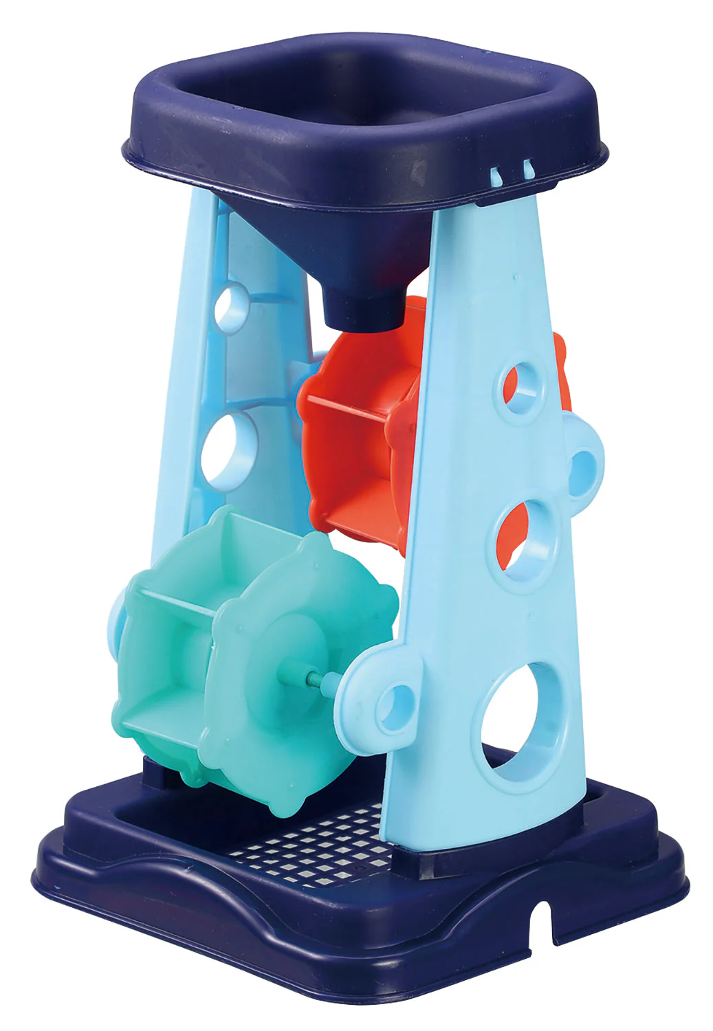 spinning water wheel