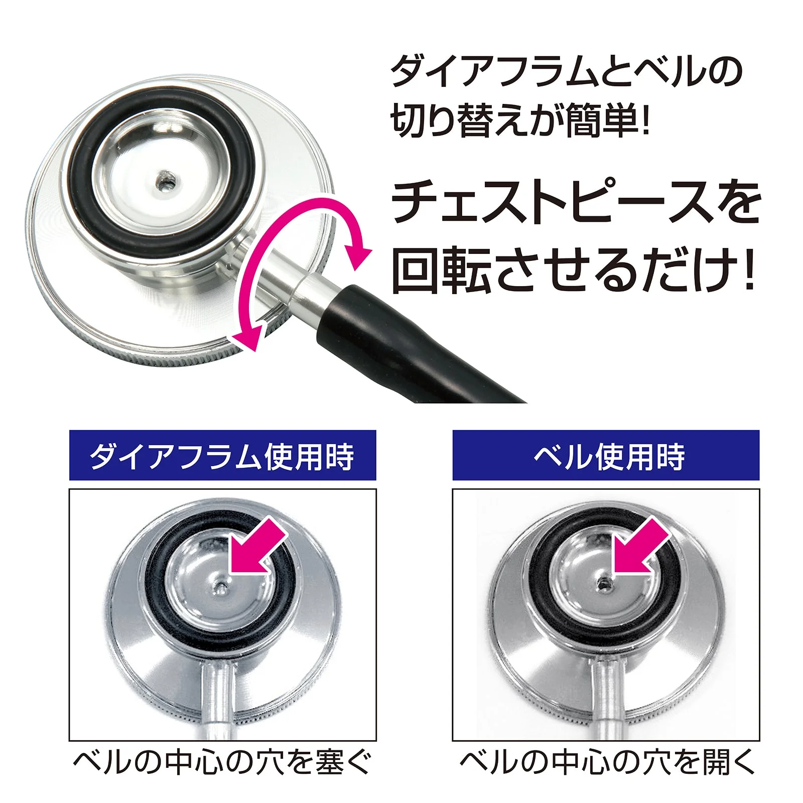 Double type stethoscope - Image 5
