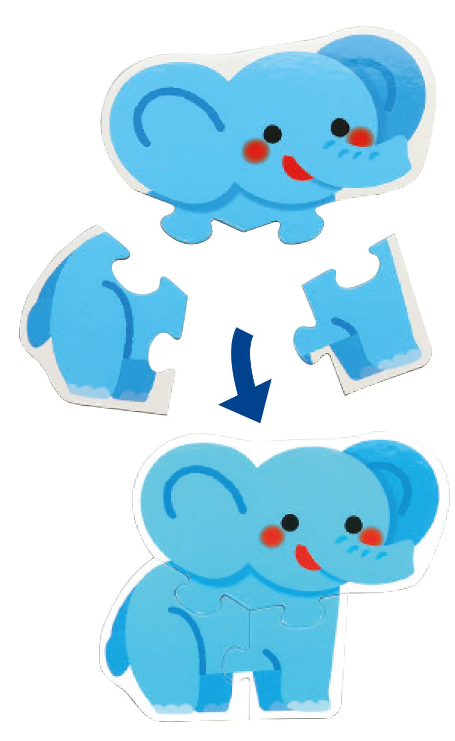 Animal puzzle with engine seat - Image 5