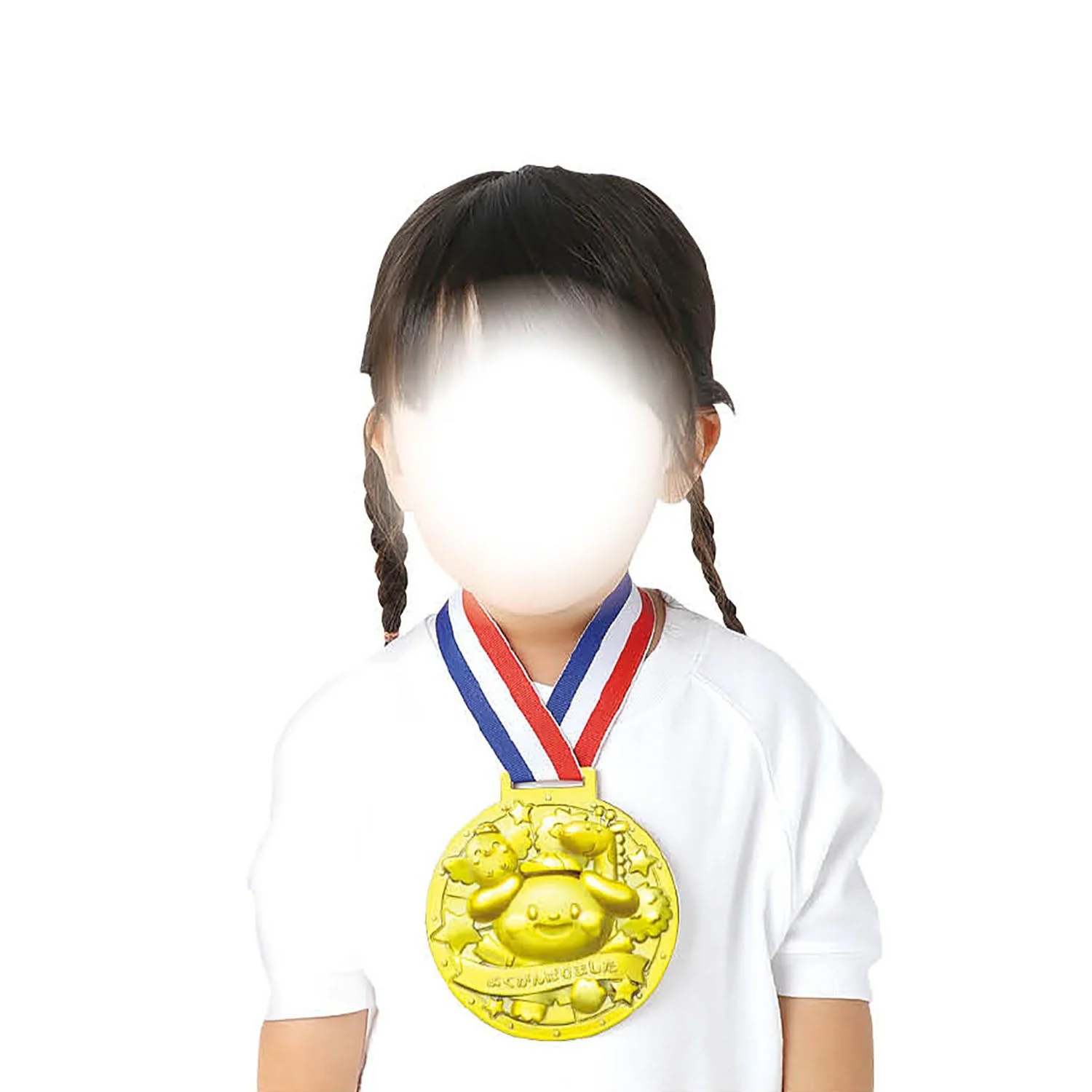 Gold & Red 3D Super Big Medal Animals - Image 3