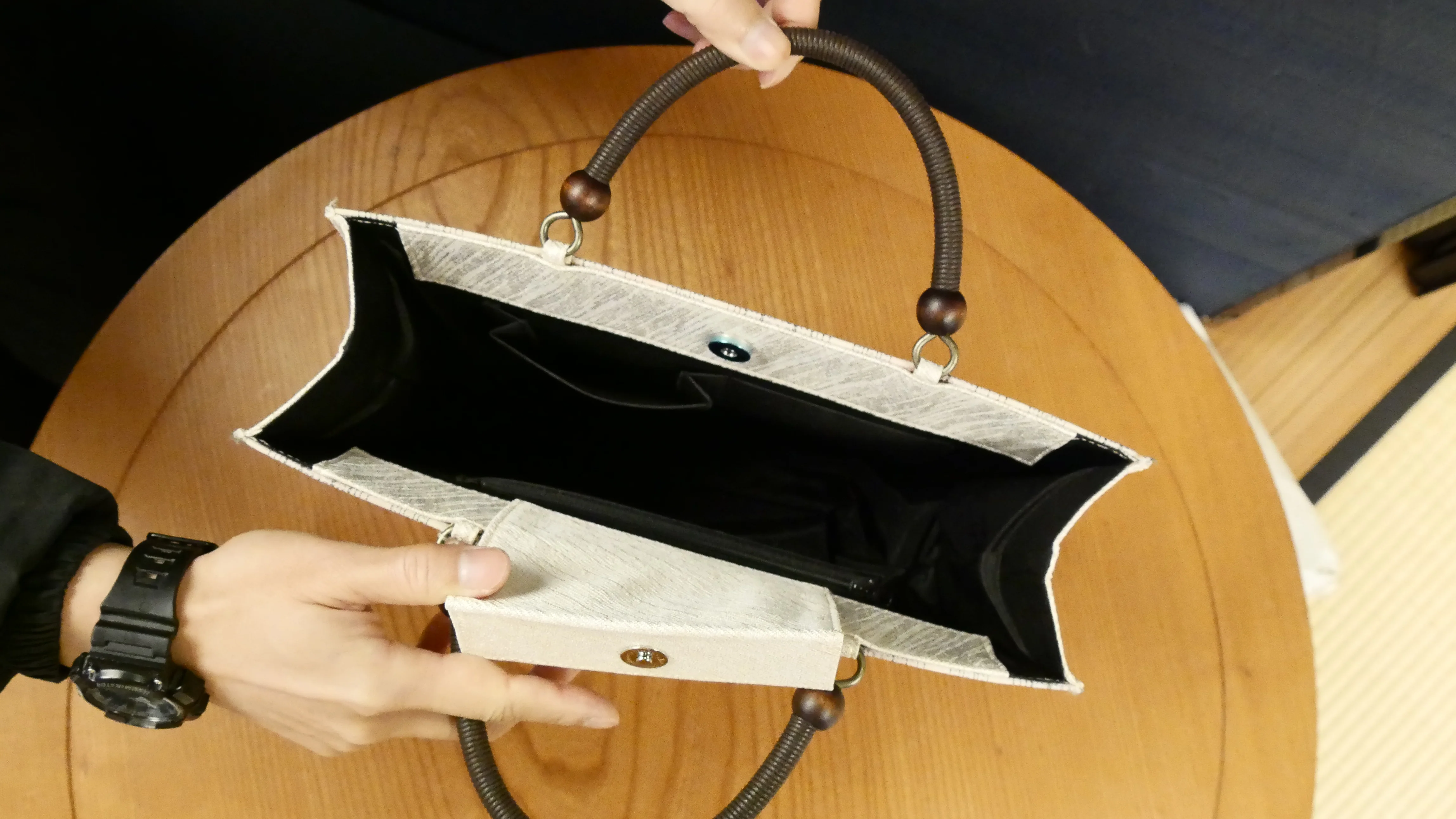 Bag "C" made with Kyoto's traditional craft techniques - Image 4