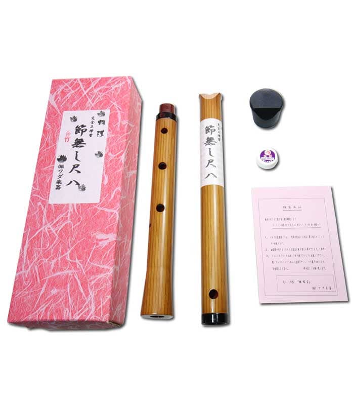 Bamboo Shakuhachi (Straight End Curved End) (Tozan) (2103) - Image 6