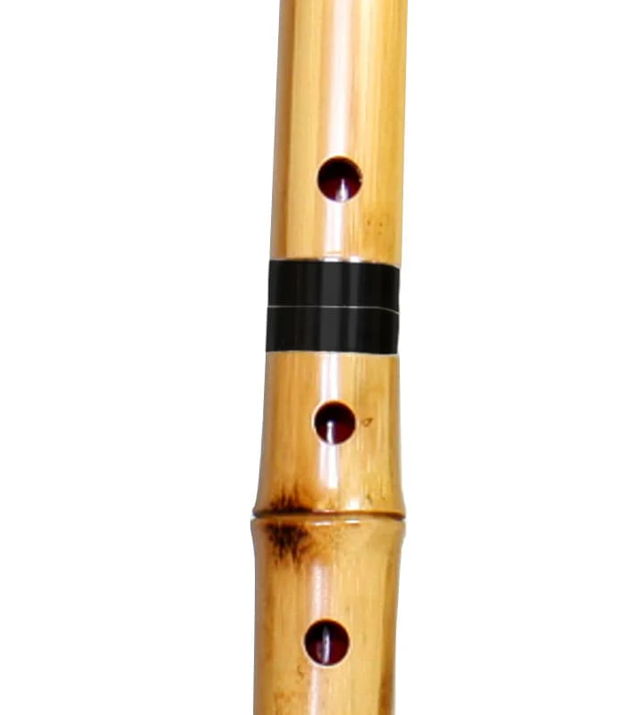 Bamboo Shakuhachi (w/ Node) (Curved End) (Kinko) (0153) - Image 3