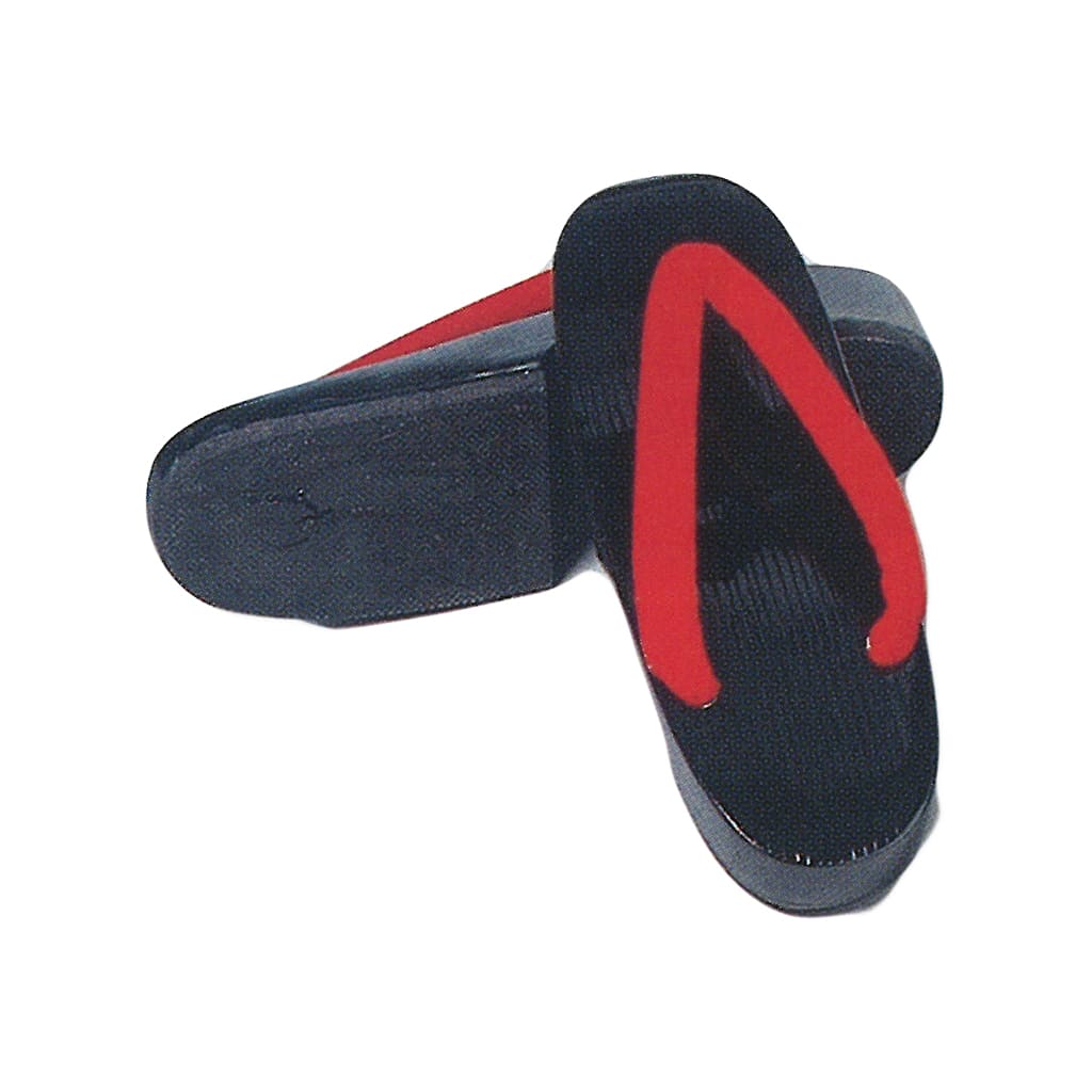 Geta Black Rubber Outsole