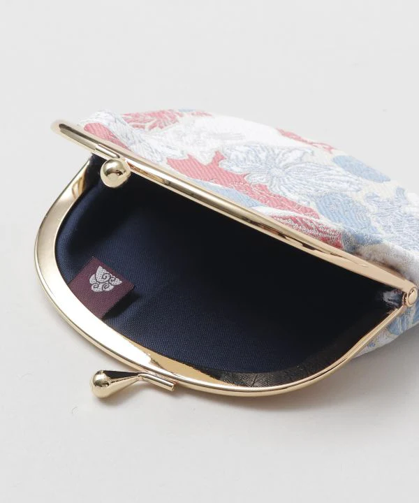 Cat and Flower Round Coin Purse - Image 4