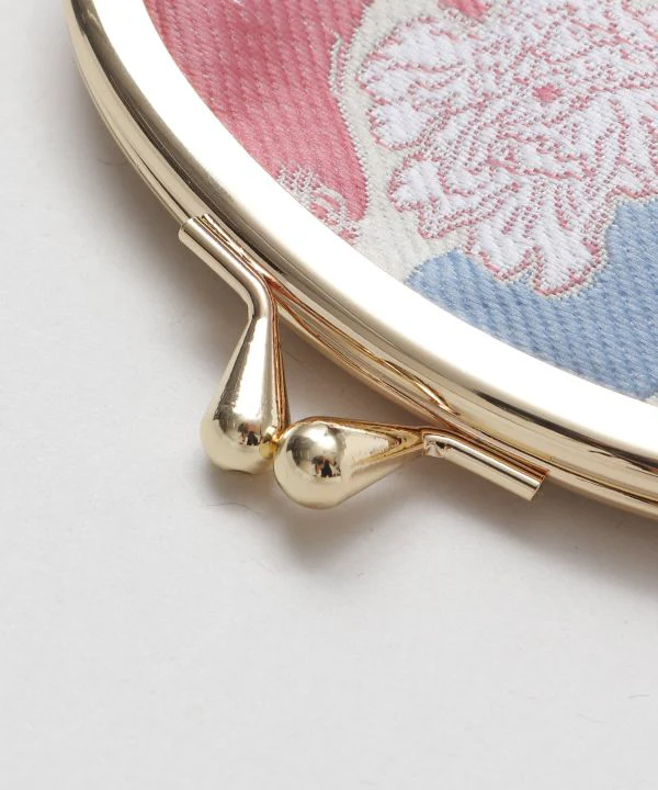 Cat and Flower Round Coin Purse - Image 5