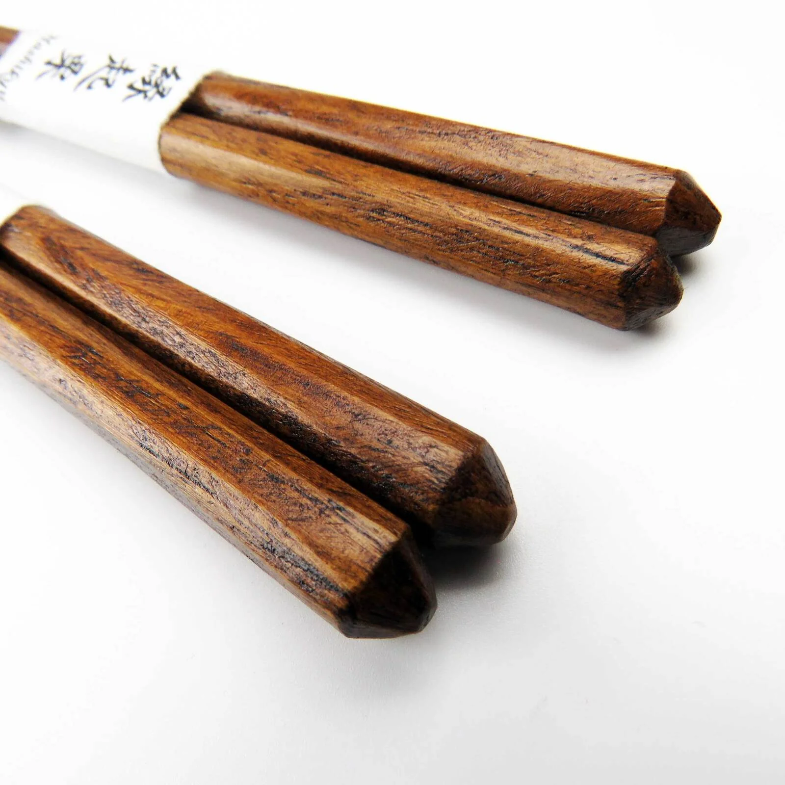 [Chopstick rest included] Chestnut cut chopsticks with angular tip couple chopstick case, plum branch chopstick rest set - Image 3