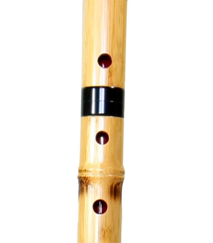Bamboo Shakuhachi (w/ Node) (Straight End) (Kinko) (2.2 & 2.3 shaku) (0103) - Image 3