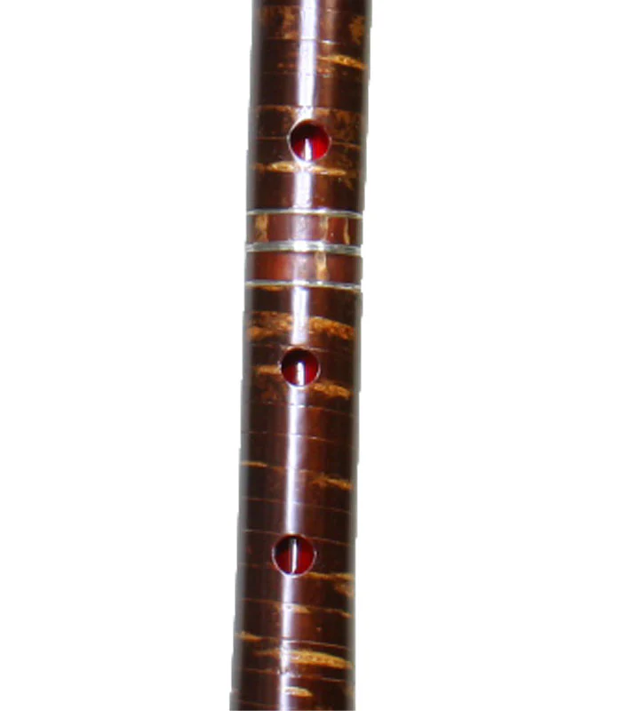Maple Cherry Bark Shakuhachi (Curved End) (Tozan / Kinko) (0134) - Image 3