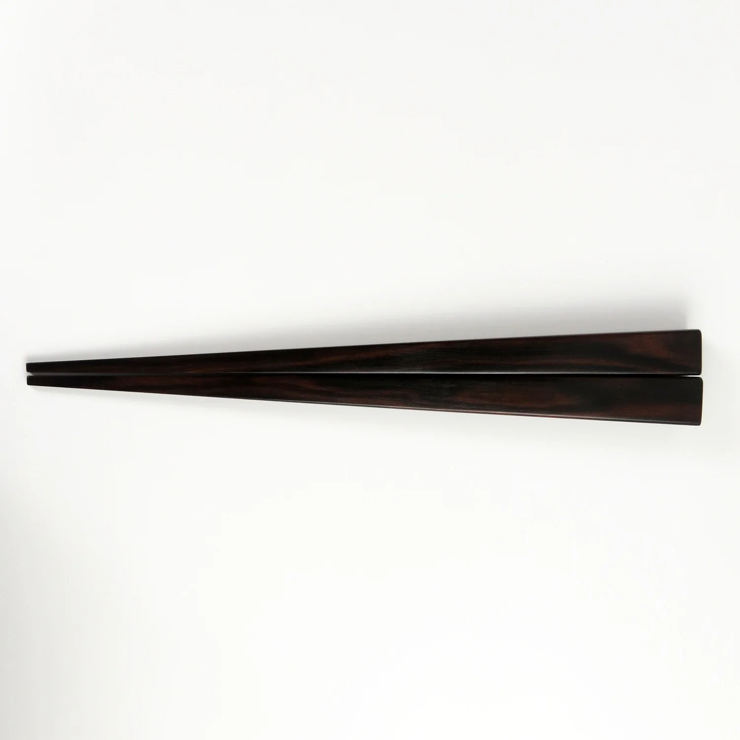 [Specially made chopstick rest]Extra thick ebony square chopsticks (1 set) - Image 4
