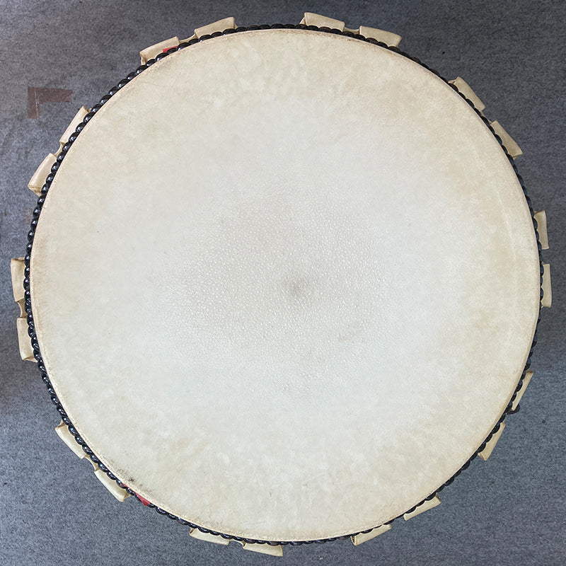FCTGN15-002 [Leather tear] 1 shaku 5sun NAGADO drum - Image 4