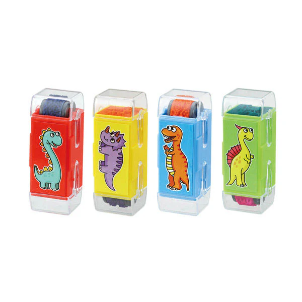 Dinosaur rolling stamp BOX set (24 pieces) - Image 2
