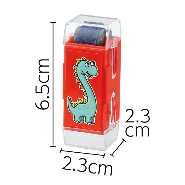 Dinosaur rolling stamp BOX set (24 pieces) - Image 3