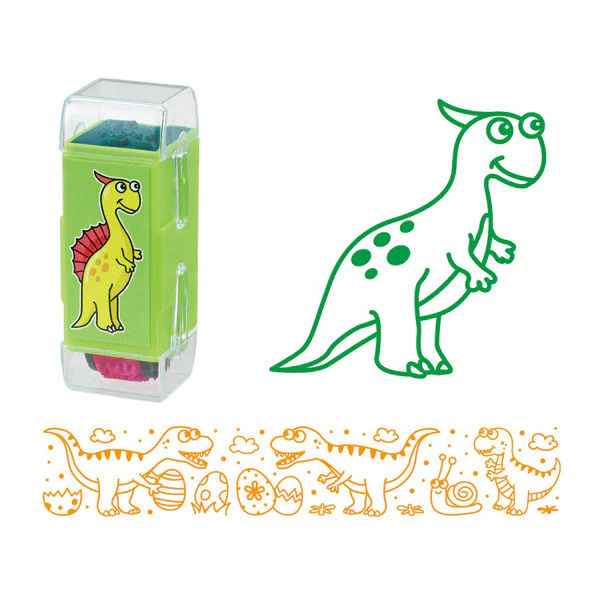 Dinosaur rolling stamp BOX set (24 pieces) - Image 7