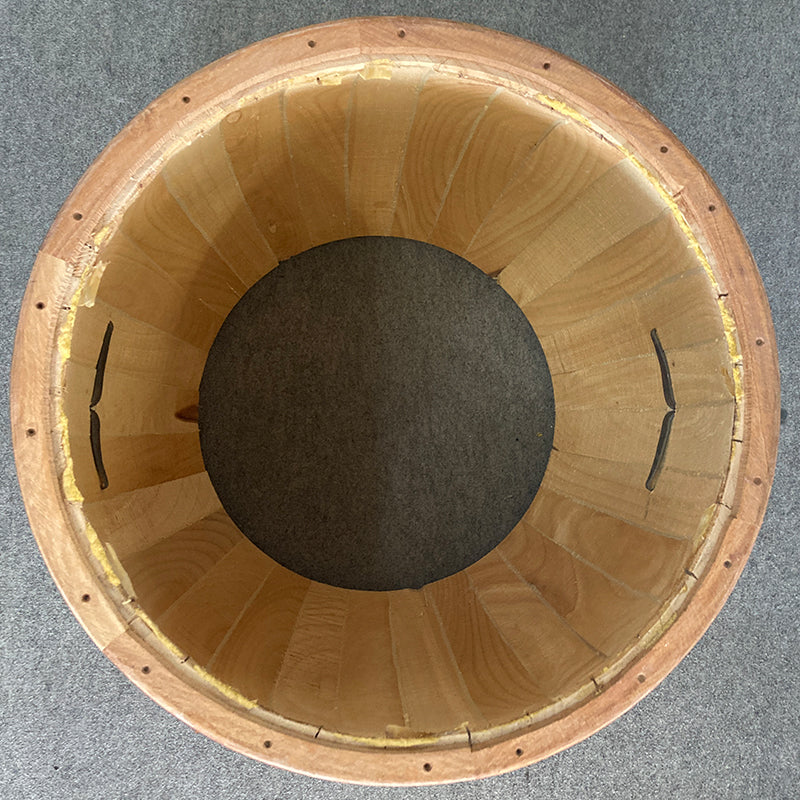 HNS15-03 [Leather tear] 1 shaku 5sun NAGADO drum - Image 3