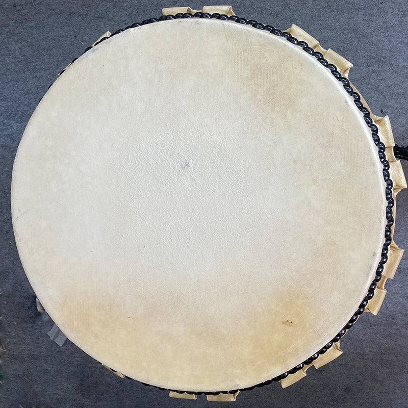Jon15-014 [Leather tear] 1 shaku 5sun NAGADO drum - Image 3