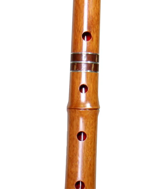 Karin Shakuhachi (w/ Node and Natural Root End) (Curved End) (Tozan / Kinko) (0156) - Image 3