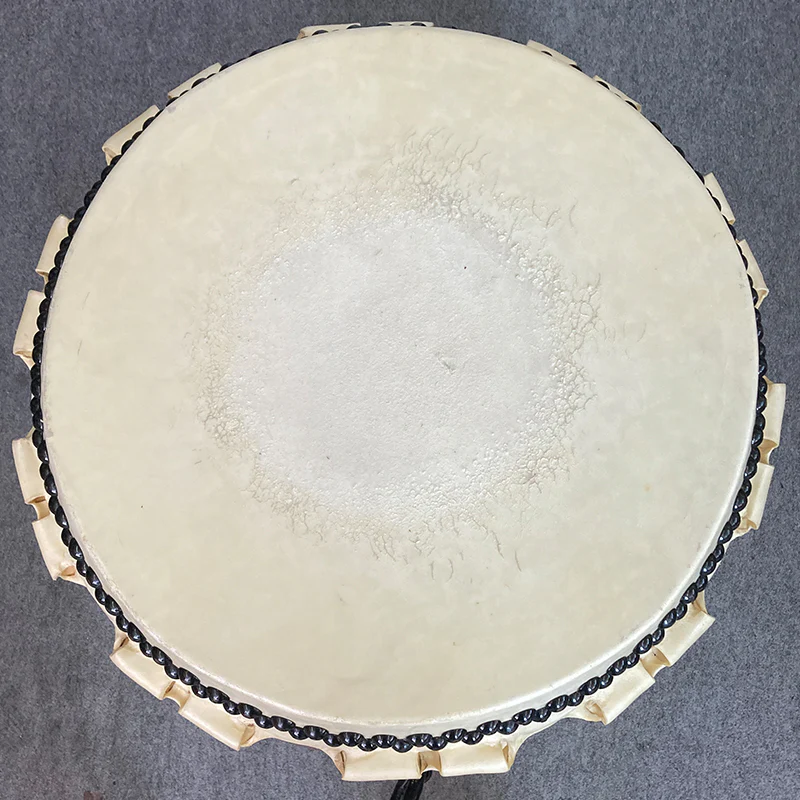 KKN15-14 [Leather tear] 1 shaku 5sun NAGADO drum - Image 3